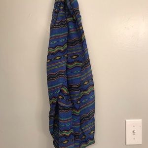 Tribal print scarf
